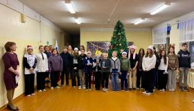 29 декабря в школе прошла торжественная линейка, посвященная окончанию второй четверти 2025-2026 учебного года. 